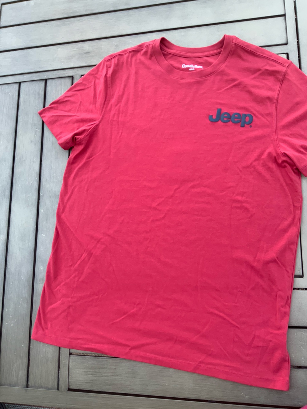 Goodfellow & Co. Red Jeep Shirt.  Men’s Size Large